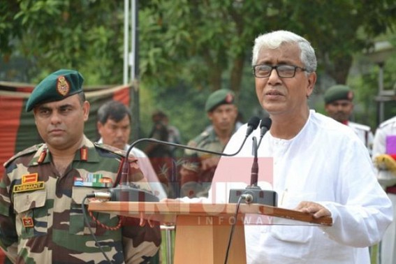 Manik Sarkarâ€™s speech evoked sympathy for NE based terrorists at Assam Rifles Ground : CPI-M's anti-nationalism, anti-Indian drive continue  
